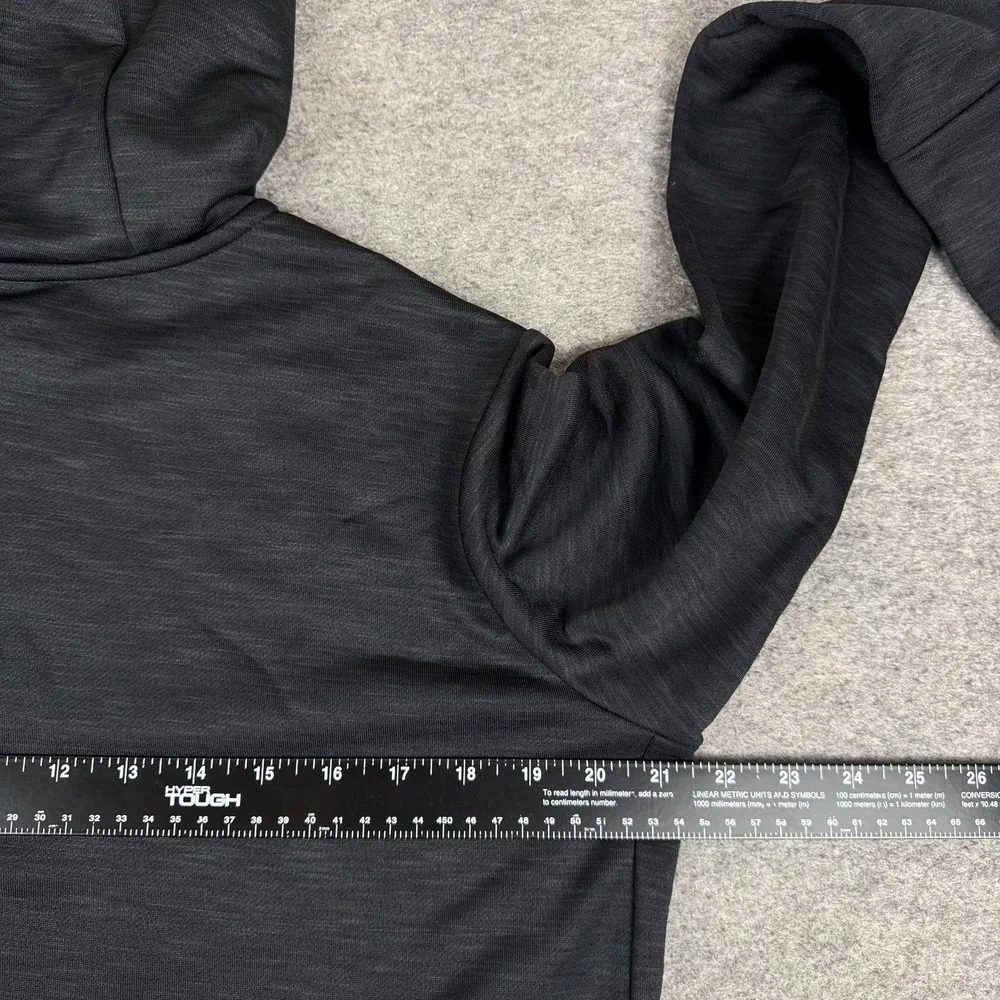 Nike Dri Fit Hoodie Pullover Just Do It Polyester Black Womens Medium M